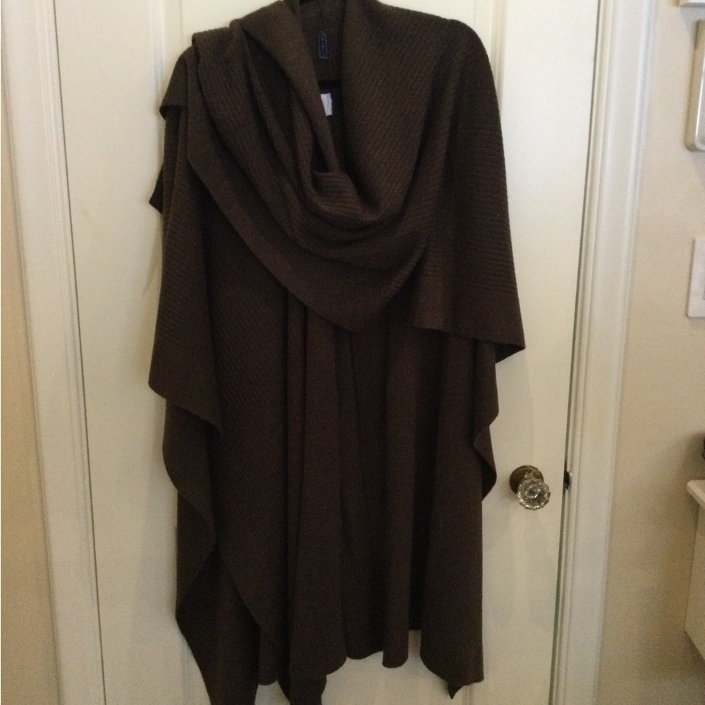 ,4 piece  knit wool blend (skirt, top, sweater and shawl